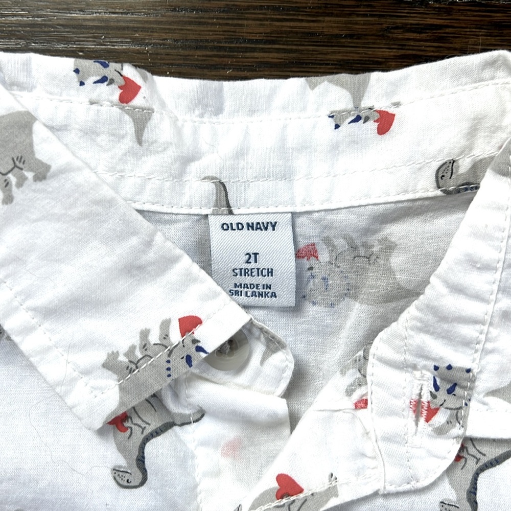 Toddler Button Down - Picture 2 of 3